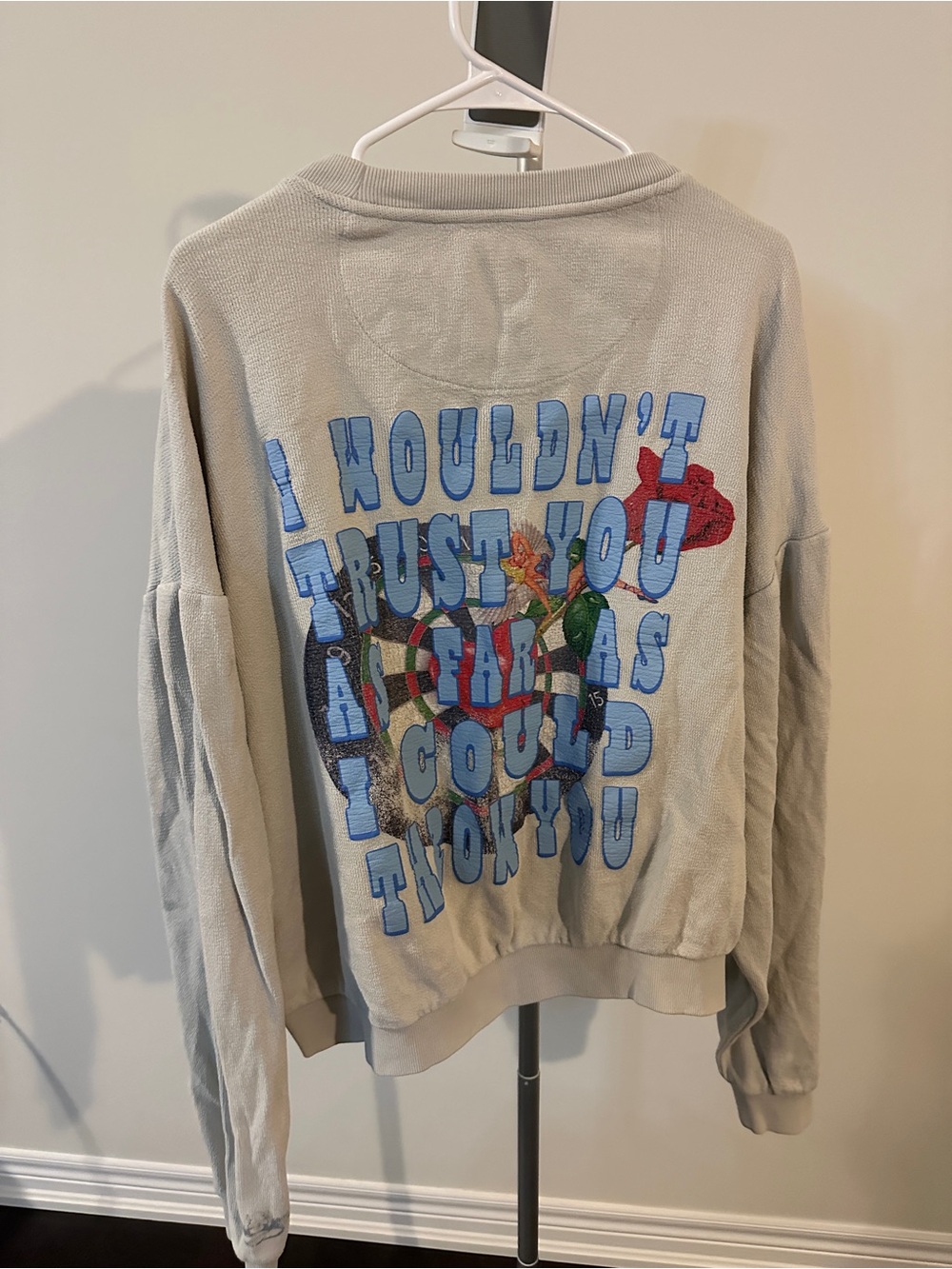 Boys Lie Bullseye Kara Cotton Crewneck